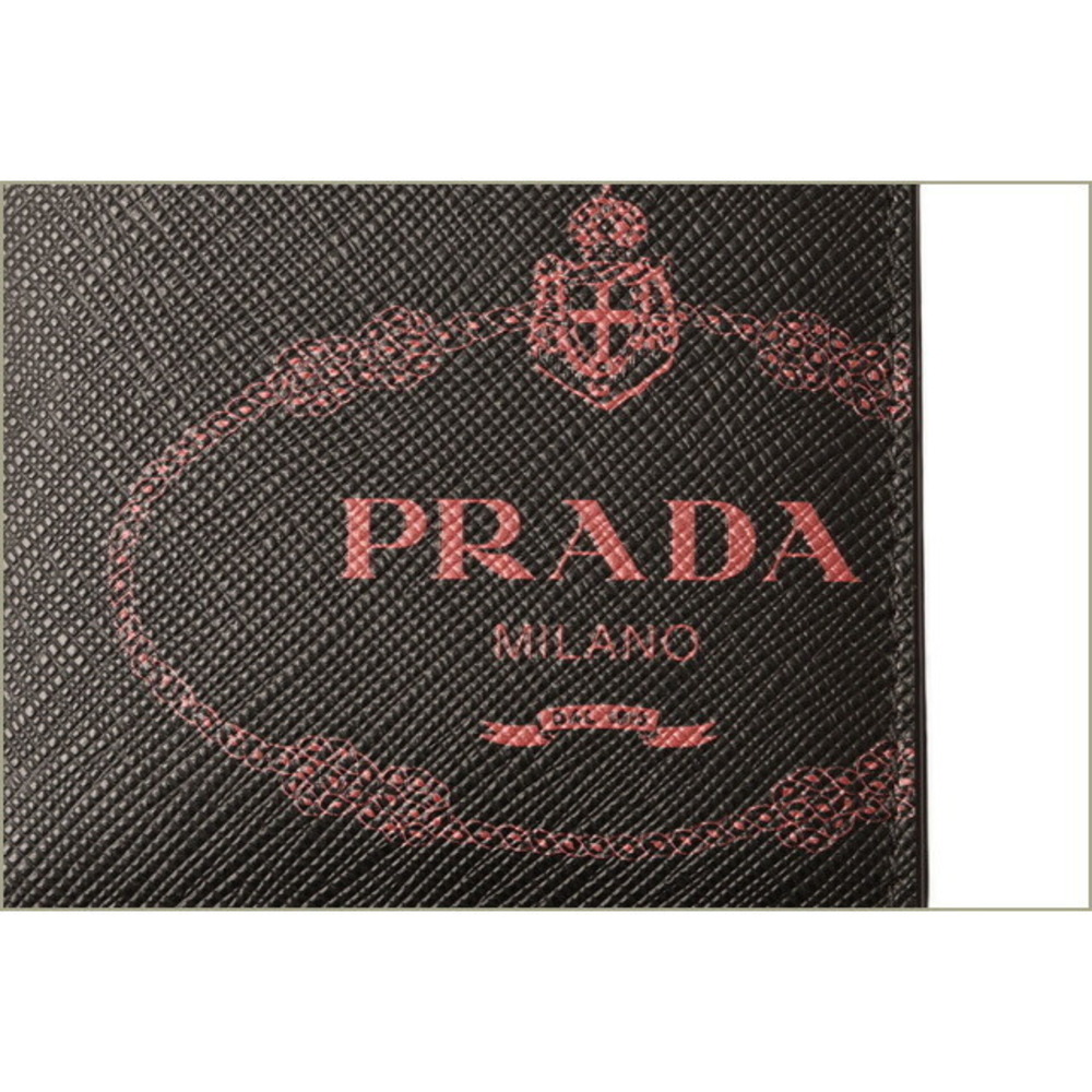 Prada Folding Wallet Black Ruby - image 4